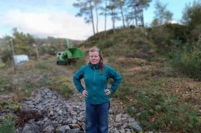 Når den siste skogsstien mellom husene forsvinner