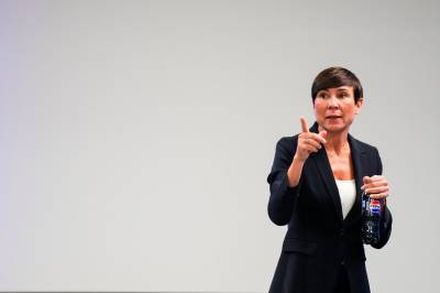 Søreide Eriksen om drivstoffbråk i Høyre: – Opplever ikke at det er et opprør