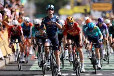 Wærenskjold på pallen etter massespurt i Tour de France