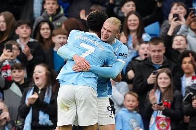 Haaland herjet mot Brentford