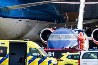 KLM-flyvertinne innlagt