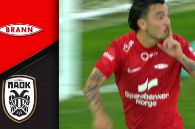Se høydepunktene fra Brann - PAOK FC