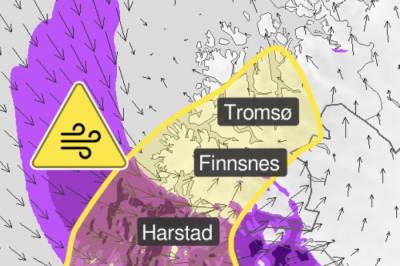 Så heftig kan det bli i helga: 30-40 m/s