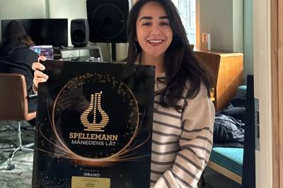 Norsk-iranske Delara får Topplista-trofé