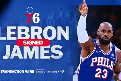 Fansene er sjokkerte over at LeBron James skal spille for Philadelphia, men ikke skal bo der; han skal bli i New York