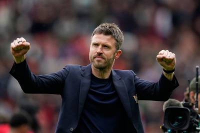 The Athletic: Manchester Uniteds toppsjefer vil ansette Michael Carrick permanent