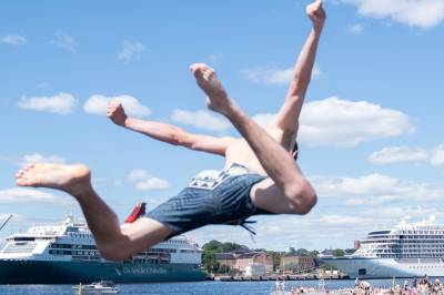 Sommervær på Østlandet. Til uken blir det varmere