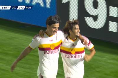 Rodrigo Mora med mål mot Lecce