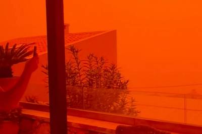 Vær-sjokk på påskeferie: - Så ut som verden skulle gå under