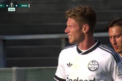 Elias Baum med mål mot SC St. Tonis 11/20