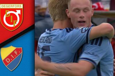 Se høydepunktene fra Degerfors - Djurgården