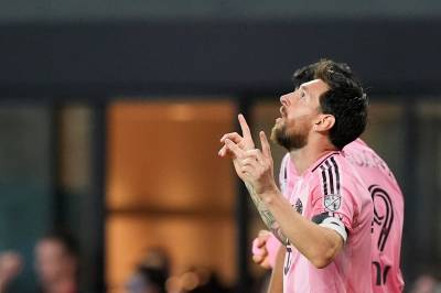 Messi med praktkamp etter Argentina-avskjeden