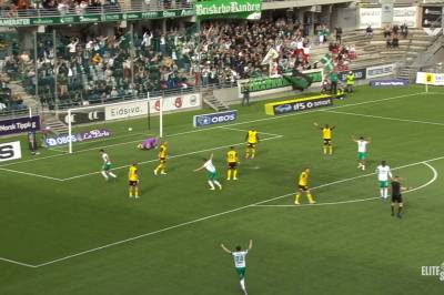 Se høydepunktene: Aksel Potur ble helten på Briskeby – Hamkam slo Lillestrøm
