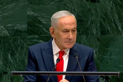 Forlater salen når Netanyahu skal tale