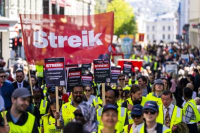 Full krangel etter streiken