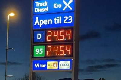 Pumpeprisen skyter opp: – Bare slutt å fylle