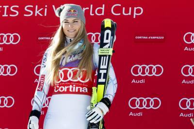 Første helseoppdatering for Lindsey Vonn etter fallet i Cortina: 