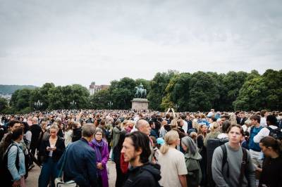 Politiet: Forberedt på at hele Slottplassen fylles opp