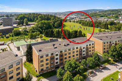 La ut boligannonse med gigantiske «barn»