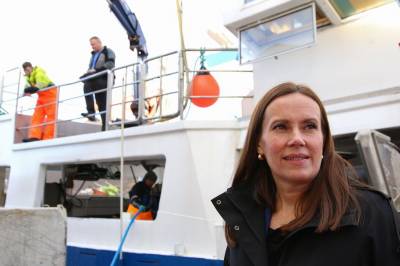 Holder døren på gløtt for eksport av stygg fisk