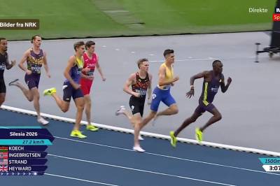 Jakob Ingebrigtsen endte på fjerdeplass i sitt Diamond League-comeback