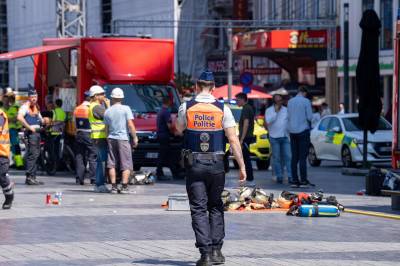 Flere funnet døde etter brann i høyhus i Brussel