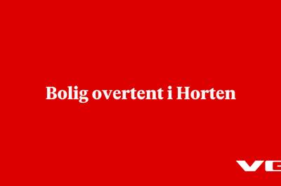 Bolig overtent i Horten