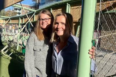 Nytt torg og ny delikatesse åpnet på Mortensrud: – Veldig fornøyde