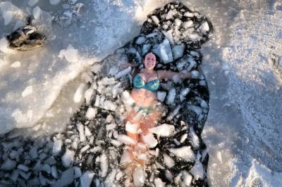 Frelst av isbading: – Reddet livet mitt