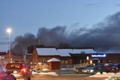 Industribrann på Raufoss 