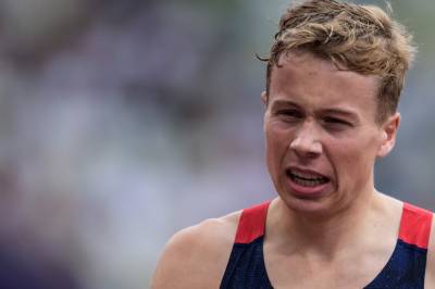 Håkon Moe Berg imponerte på 800 meter – halvanna sekund bak Rodals rekord