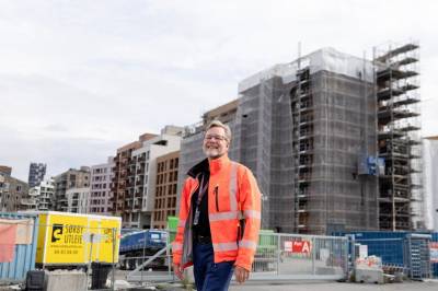 Børsrekord for Veidekke i kriseår for byggebransjen