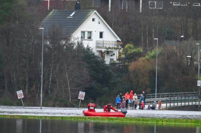 47 milimeter regn på 12 timer i flomrammede Sokndal i Rogaland