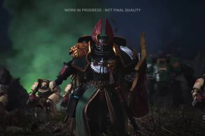 Warhammer 40,000: Dawn of War IV viser Dark Angels i all sin grønne prakt