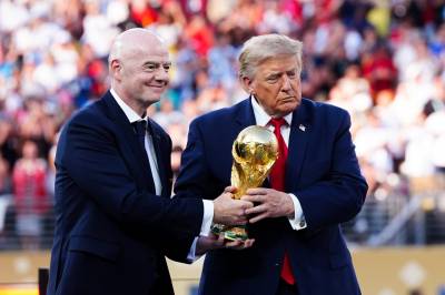 Trump hyller Infantino: – Vil være en enorm feil