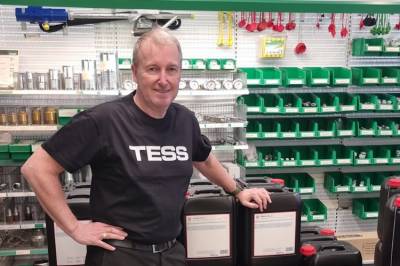 Tess lander mellom Rørvik og Sandnessjøen