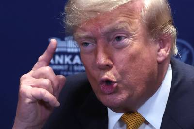 Bitcoin-fall etter Trump-melding