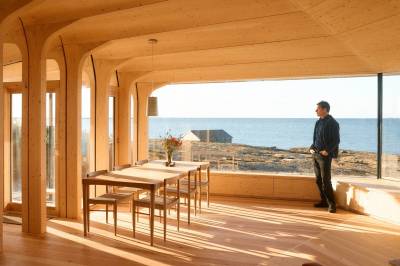 Arkitektene brukte 12 år på å tegne sin nye drømmehytte