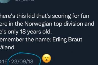 Ble satt ut av Haaland-melding: – Det kom ut av ingenting