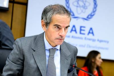 Generaldirektør i Det internasjonale atomenergibyrået møter pressen