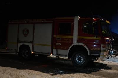 Brann i enebolig i Vestre Toten – en person ikke gjort rede for