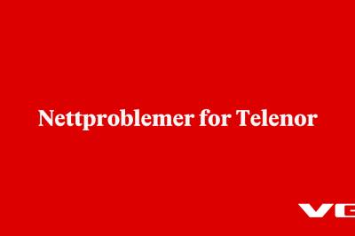 Nettproblemer for Telenor