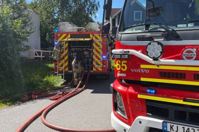 Innsatsleder om brannen på Mortenstrud
