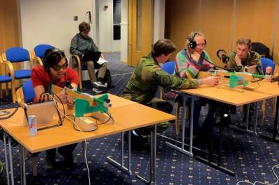 Skytetrening for svaksynte