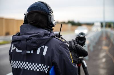 18 bilister bøtelagt