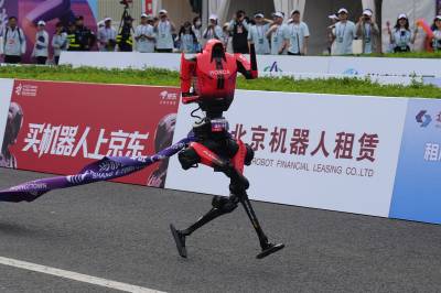 Robot knuste verdensrekorden på halvmaraton