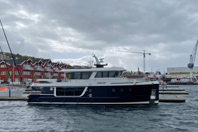 IT-gründer på tur med elektrisk yacht