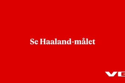 Se Haaland-målet