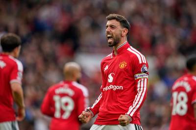 Bruno Fernandes med hattrick i storseier for Manchester United
