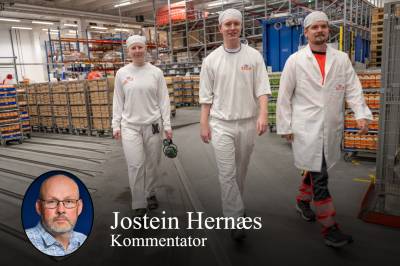 Dette er smørsida av grønne enger og frodig utmark